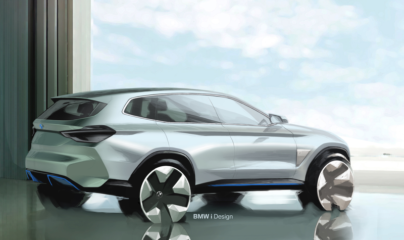 Illustration for article titled The BMW iX3 Concept: You'd Almost Never Know It's All-Electric